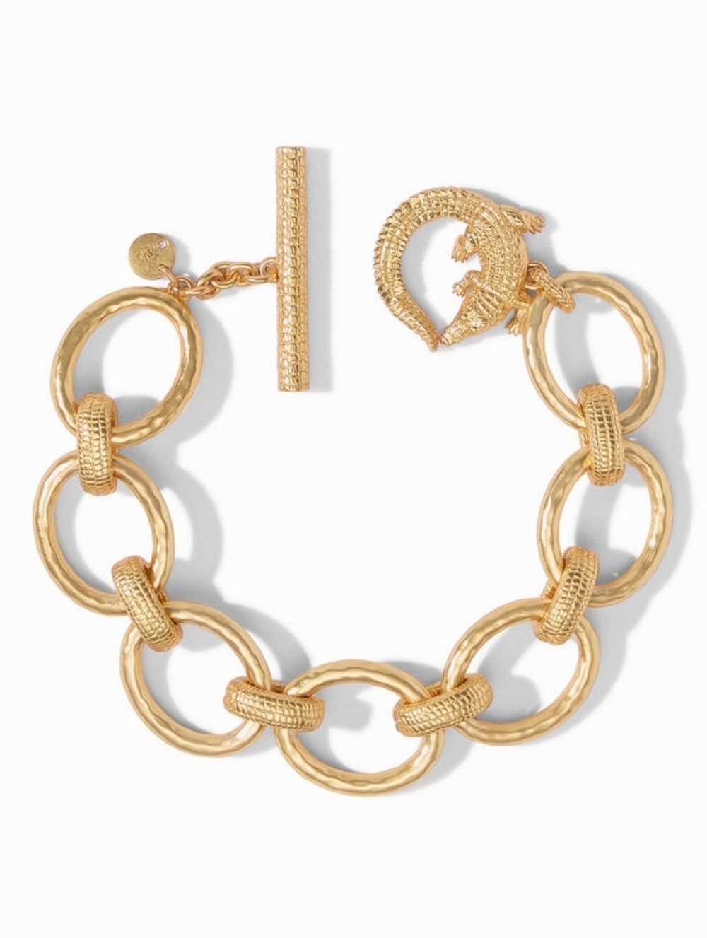 Julie Vos Alligator Link Bracele